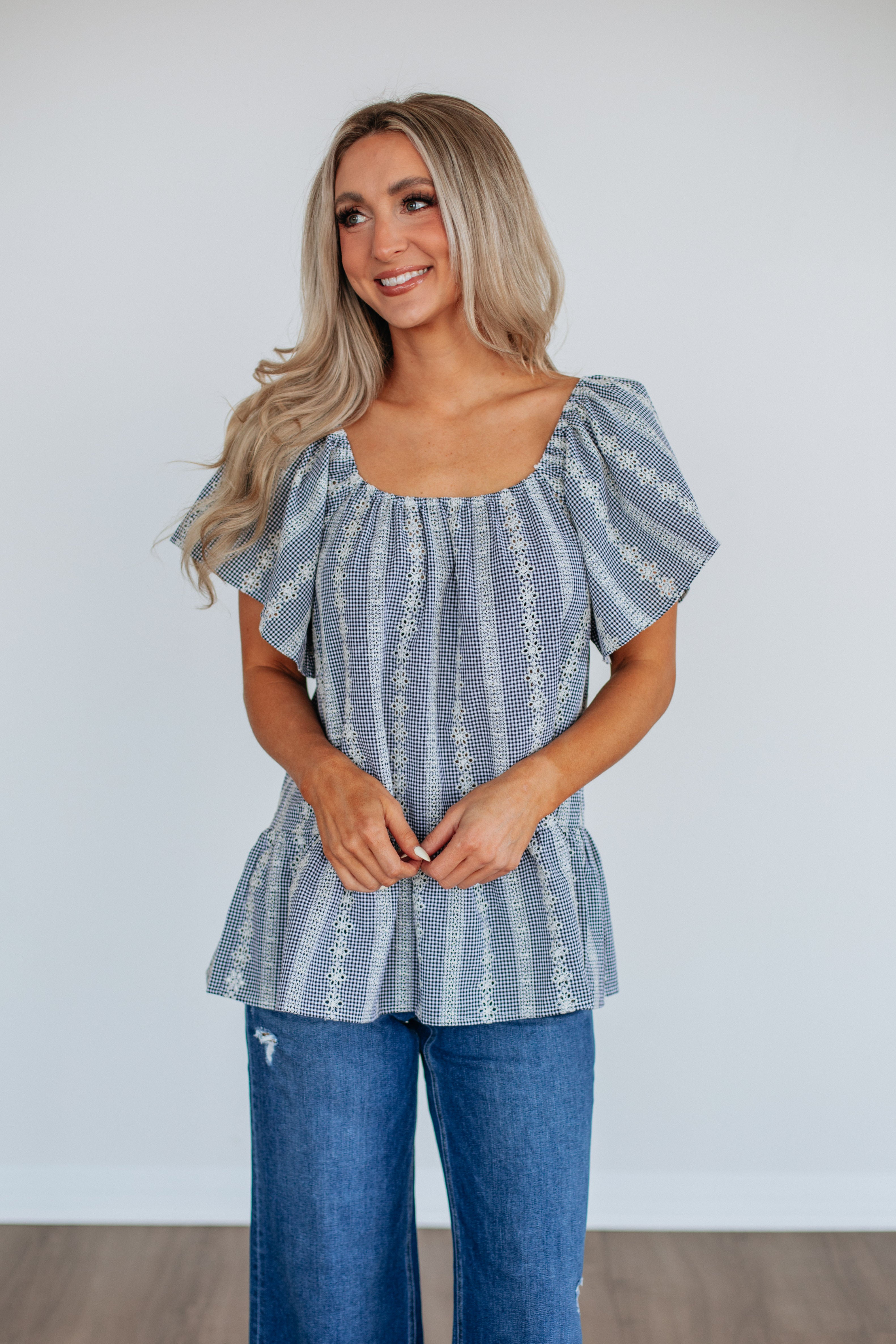 Alondra Women's Black Mix Casual Top - Perfect for Everyday Wear, Office & Outings