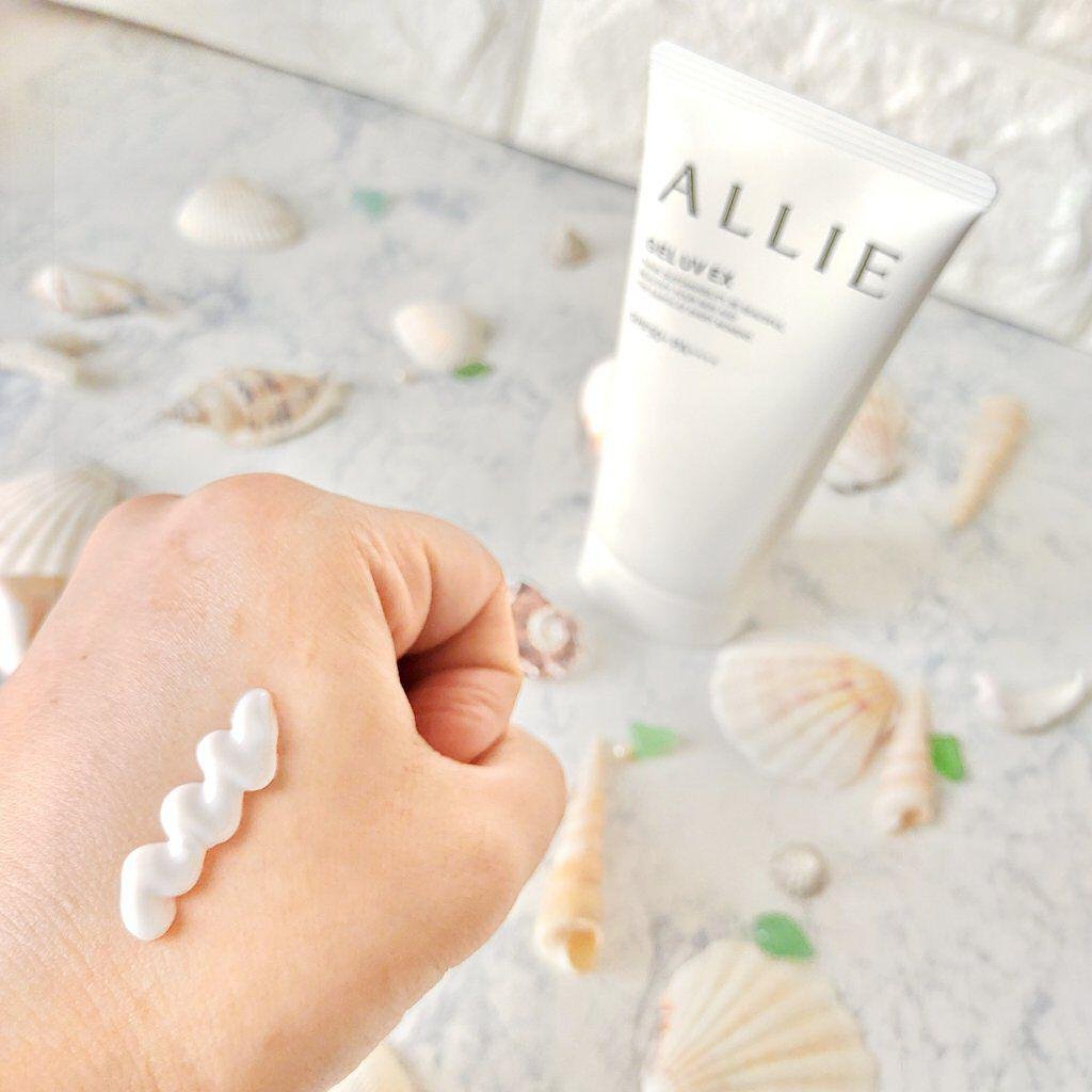 Kanebo Allie Gel Sunscreen UV EX SPF50+ PA++++ 40g - Coral Reef Safe, Water Resistant, Broad Spectrum Sun Protection for Face & Body - Perfect for Beach, Swimming & Outdoor Activities