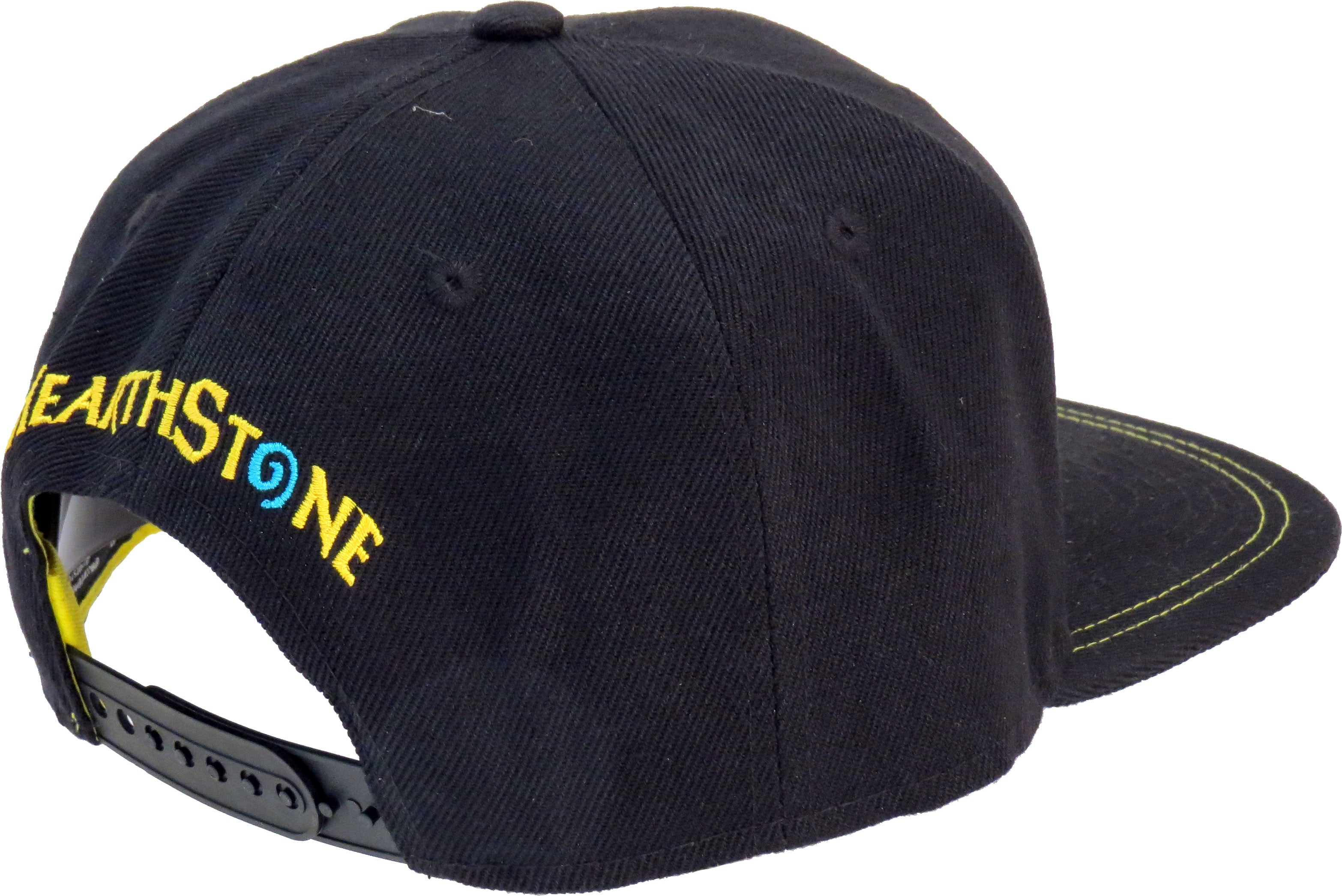 Hearthstone Black Snapback Cap - Adjustable Dad Hat for Men & Women - Perfect for Gaming, Outdoor & Casual Wear