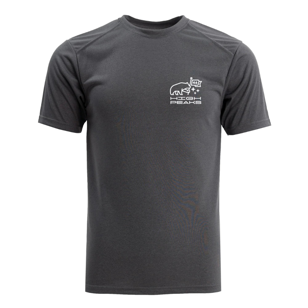 ADK High Peaks Performance Sport Tee - Moisture Wicking Hiking & Outdoor Activewear for Men & Women | Perfect for Trail Running, Camping & Adventure Travel