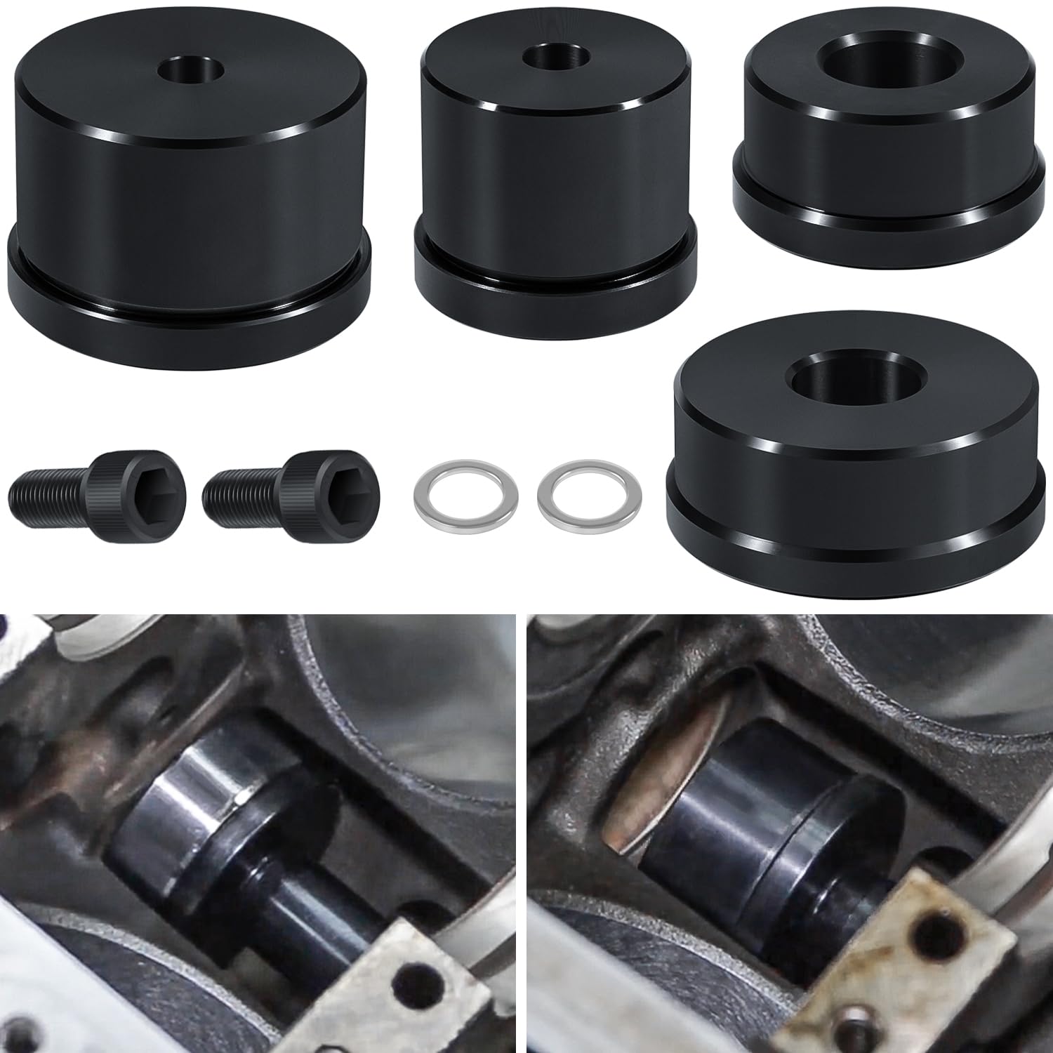 Cummins ISX ISX15 QSX QSX15 X15 Cam Bearing Adapter Tool Set - Camshaft Bearing Installation & Removal Kit (M20060-39, M2006039) - Professional Diesel Engine Repair Tool for Heavy Duty Trucks & Equipment Maintenance