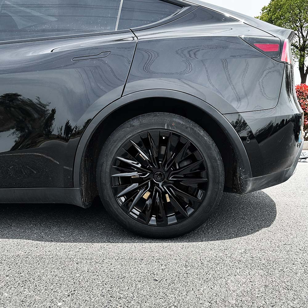 Tesla Model Y Wheel Covers 19 Inch (2020-2025) | OEM Style Gemini Wheel Replacement Covers | Durable Protection & Sleek Design | Perfect for Daily Commute & Road Trips