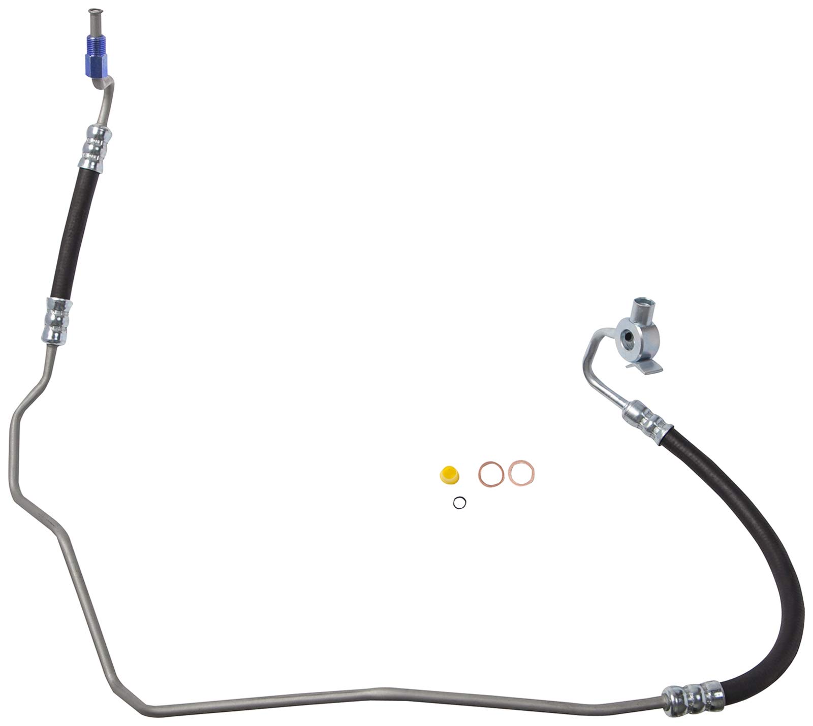 Gates 365875 Power Steering Pressure Hose - High Performance Replacement Part for Smooth Steering | Compatible with Ford, Chevy, Dodge Trucks & SUVs | Perfect for Off-Roading, Towing & Daily Driving
