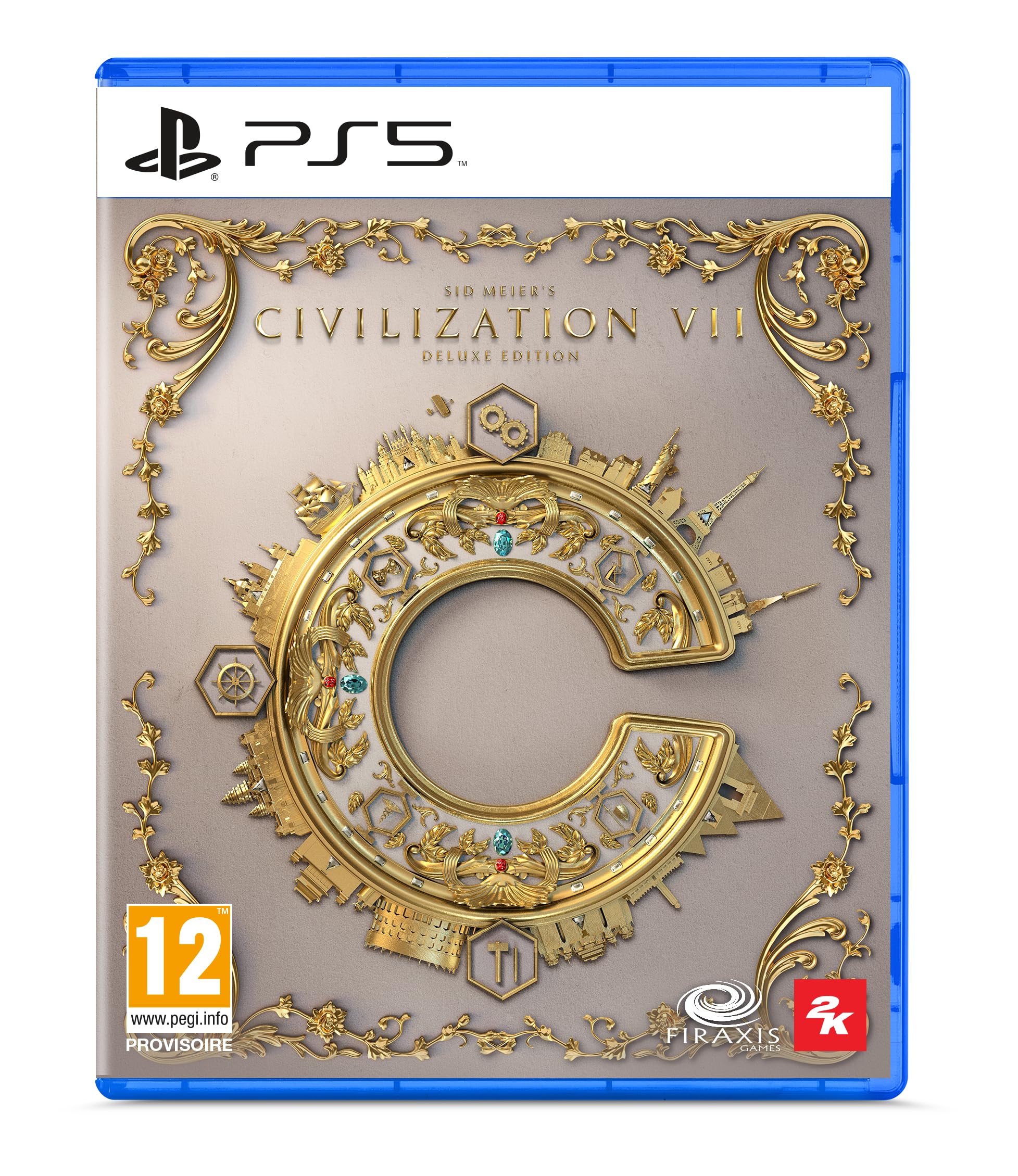 Civilization VII Deluxe Edition for PS5 - Golden Joystick Award Nominee | Strategy Game for History & Empire Building Fans