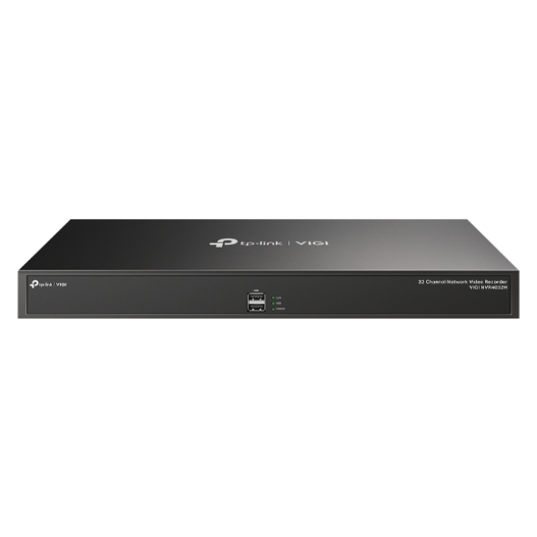 VIGI 32 Channel 4K PoE NVR Security System, VIGI NVR4032H Network Video Recorder - for Home & Business Surveillance, 24/7 Recording, Remote Monitoring