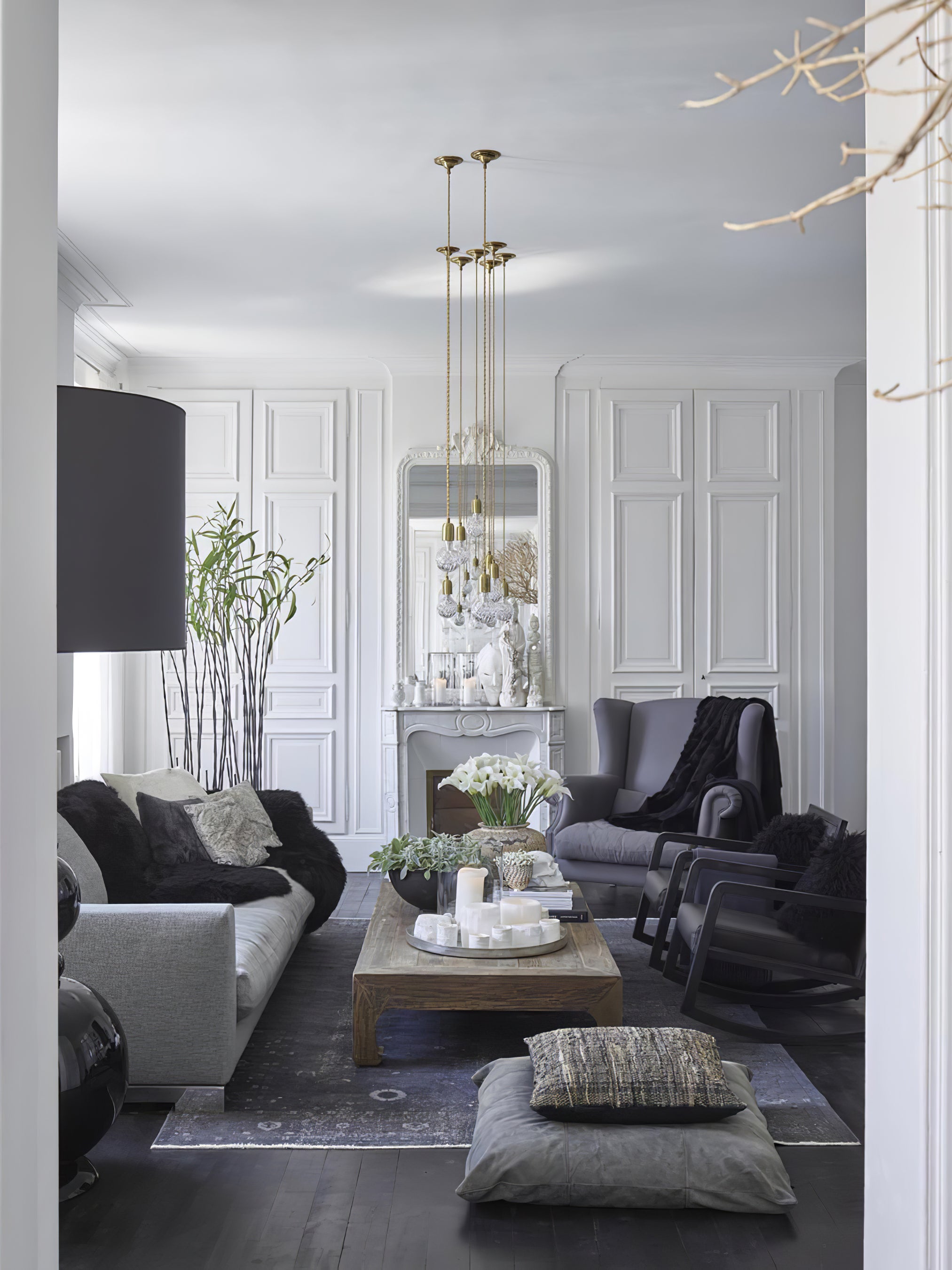 Crystal Bulb Pendant Light - Elegant Glass Ceiling Lighting Fixture for Dining Room, Kitchen Island & Bedroom Decor