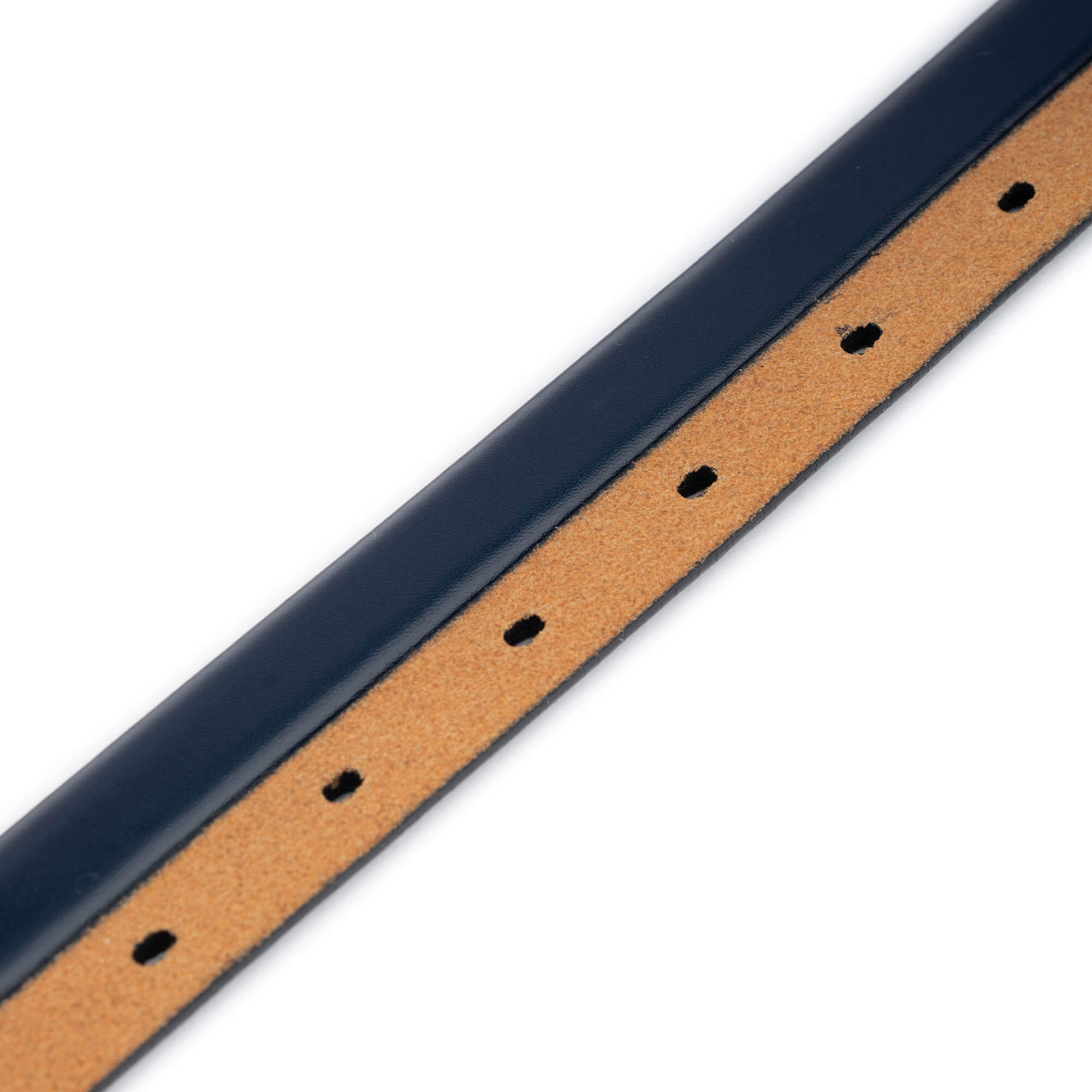 Montblanc Women's Blue Skinny Belt Strap Replacement - Stylish Buckle Accessory for Office, Casual & Formal Outfits