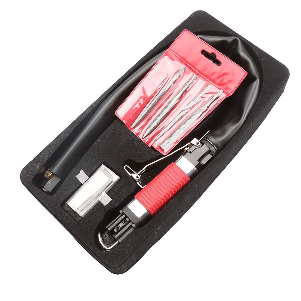 Valiantoin Professional Reciprocating Air Body Saw Kit with Air Files - High-Precision Cutting Tool for Automotive Repair, Metalworking & DIY Projects