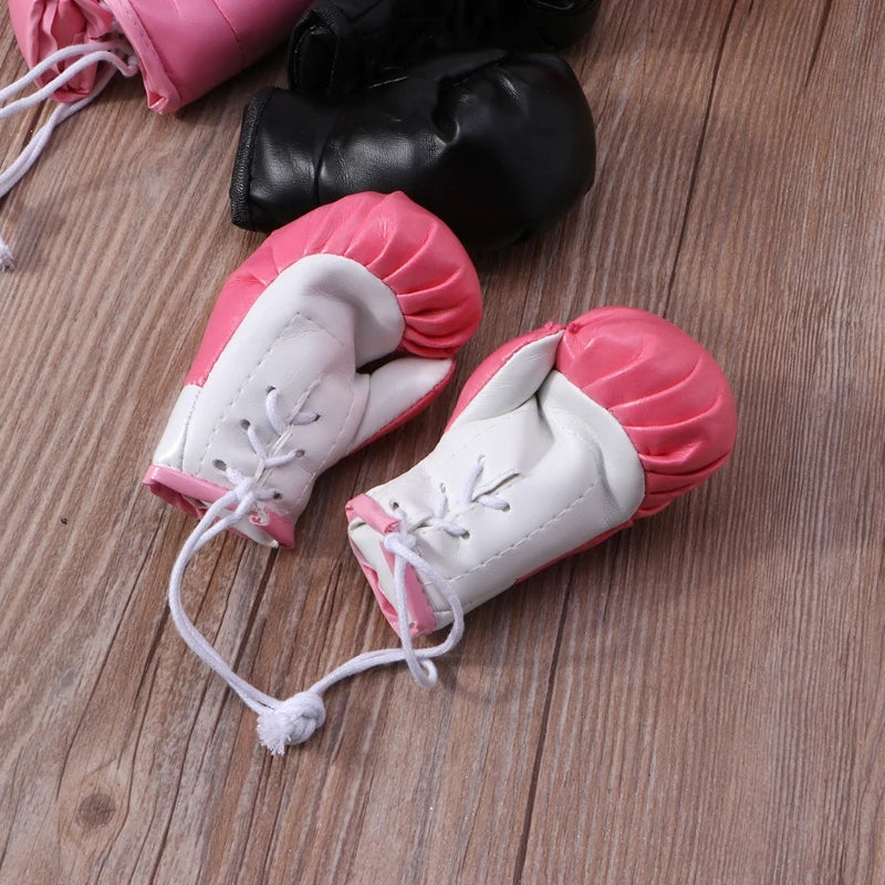 Mini Boxing Gloves for Kids - Small Punching Gloves for Training & Fitness - Perfect Christmas Gift for Boys & Girls - Great for Home Workouts, Boxing Practice & Holiday Decorations
