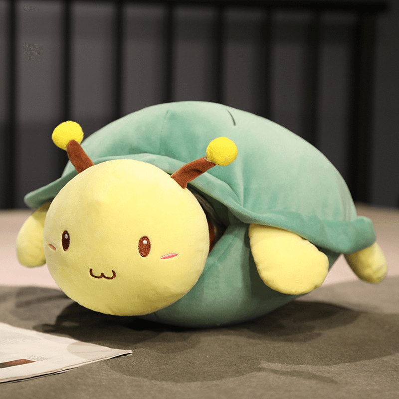 Liva Giant Hybrid Turtle Bee Plush Stuffed Animal - Soft Cuddly Toy for Kids, Unique Turtle-Bee Design, Perfect for Gifts, Bedroom Decor & Nursery Room Accessories