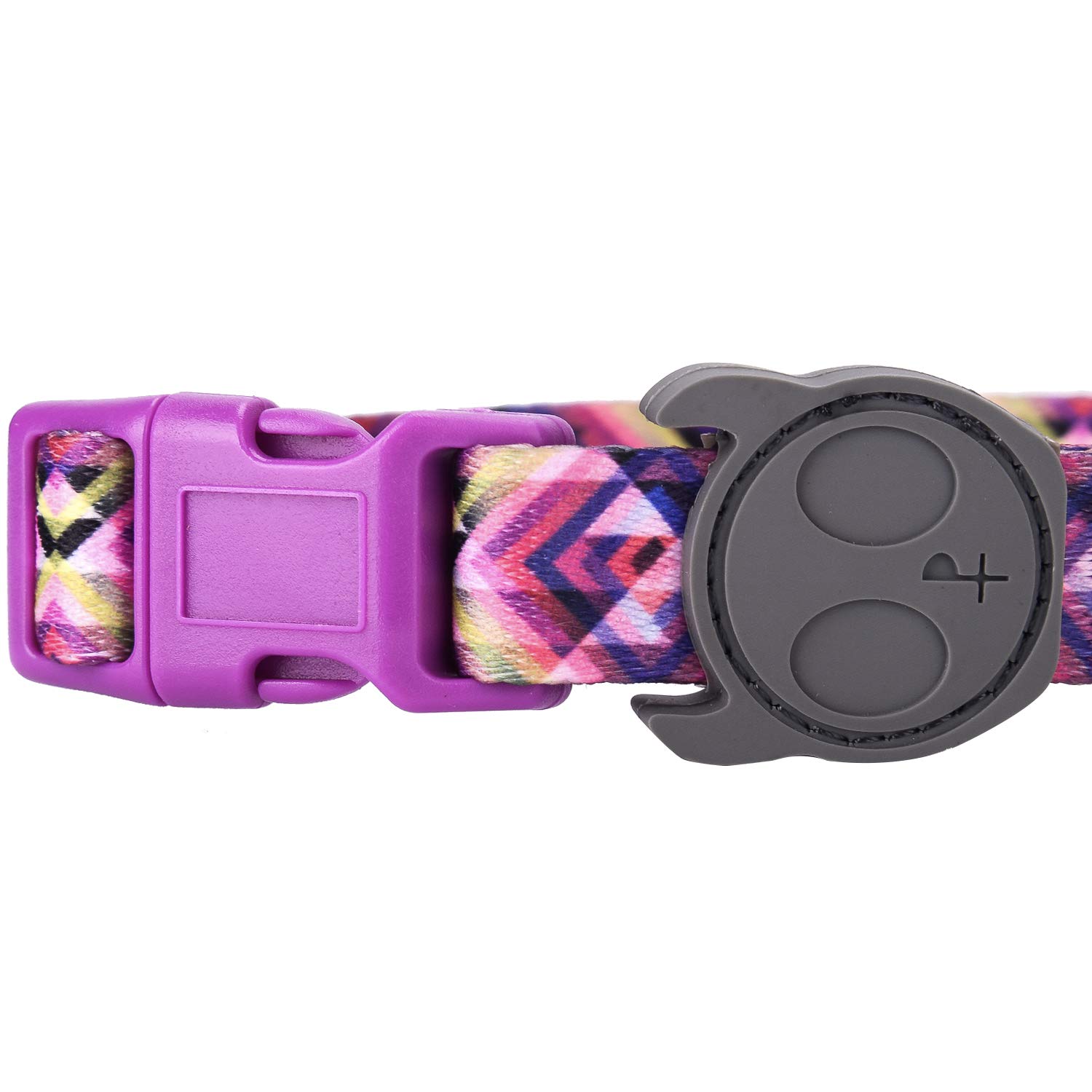 Premium Adjustable Medium Dog Collar - Durable Soft & Heavy Duty Pet Collar with Fashionable Abstract Design for Puppies, Small & Medium Dogs - Perfect for Outdoor Walks, Training & Daily Wear