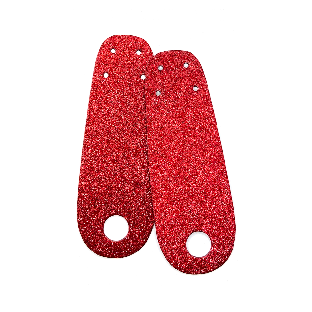 RollerStuff Glitter Toe Guards for Roller Skates - Protect Your Skates in Style | Perfect for Roller Derby, Rink Skating & Outdoor Use