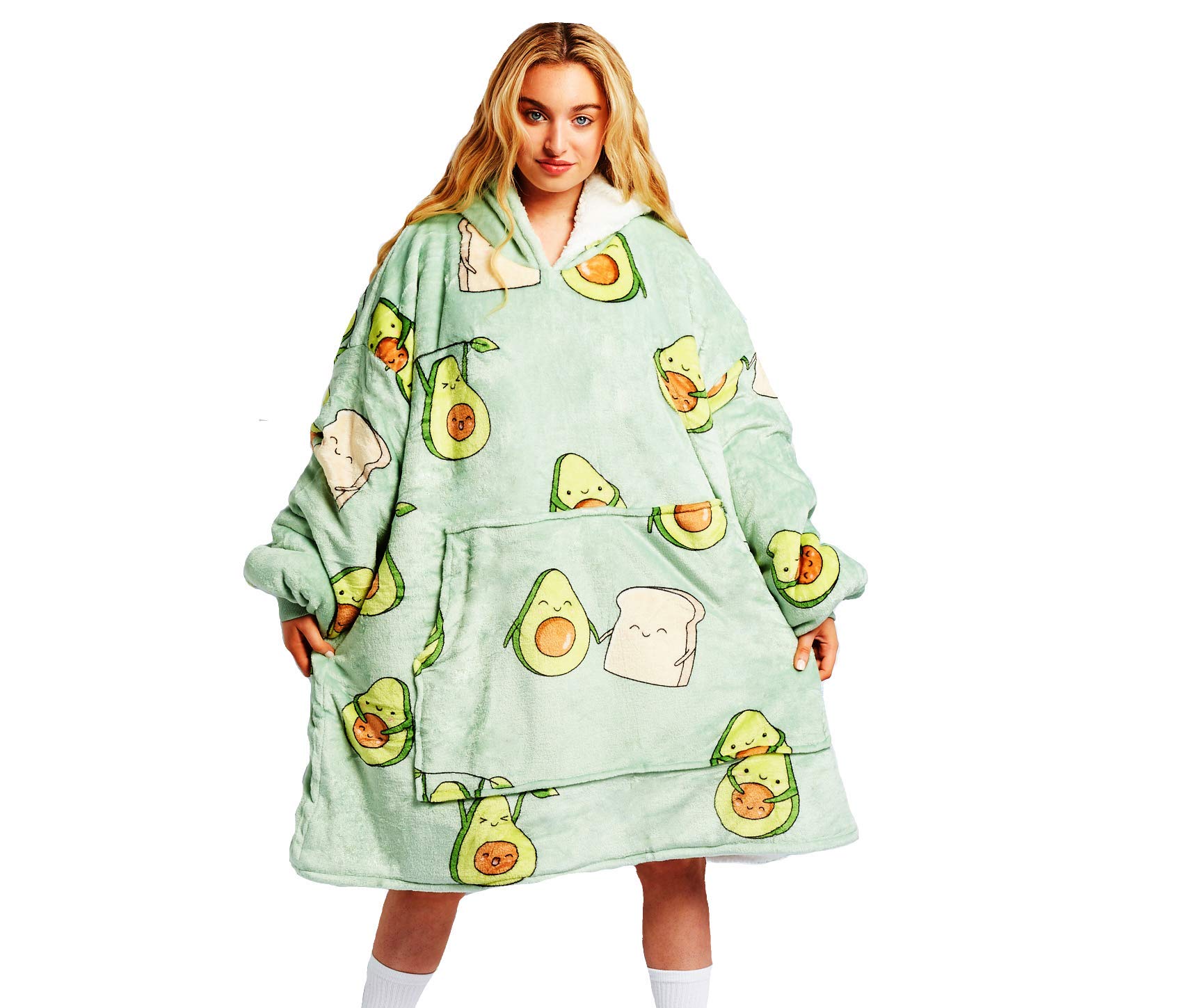 Premium Wearable Blanket Hoodie for Adults & Kids - Soft Oversized Oodie Hoodie Blanket in All Colors & Patterns | Cozy Loungewear for Women, Men & Teens | Perfect for Netflix Nights, Camping & Winter Relaxation