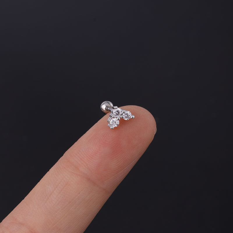 20G Cartilage Tiny Heart Stud Earrings - Hypoallergenic Stainless Steel Piercing Jewelry for Women | Perfect for Everyday Wear, Gifts, and Special Occasions