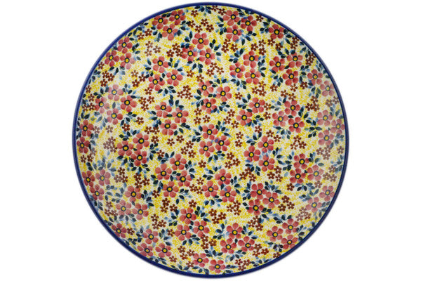 10-Piece Sunset Flowerbed Dinner Plate Set - Elegant Floral Design for Dining, Parties & Home Decor