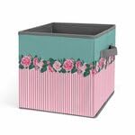 Stripe Vintage Floral Pink Green