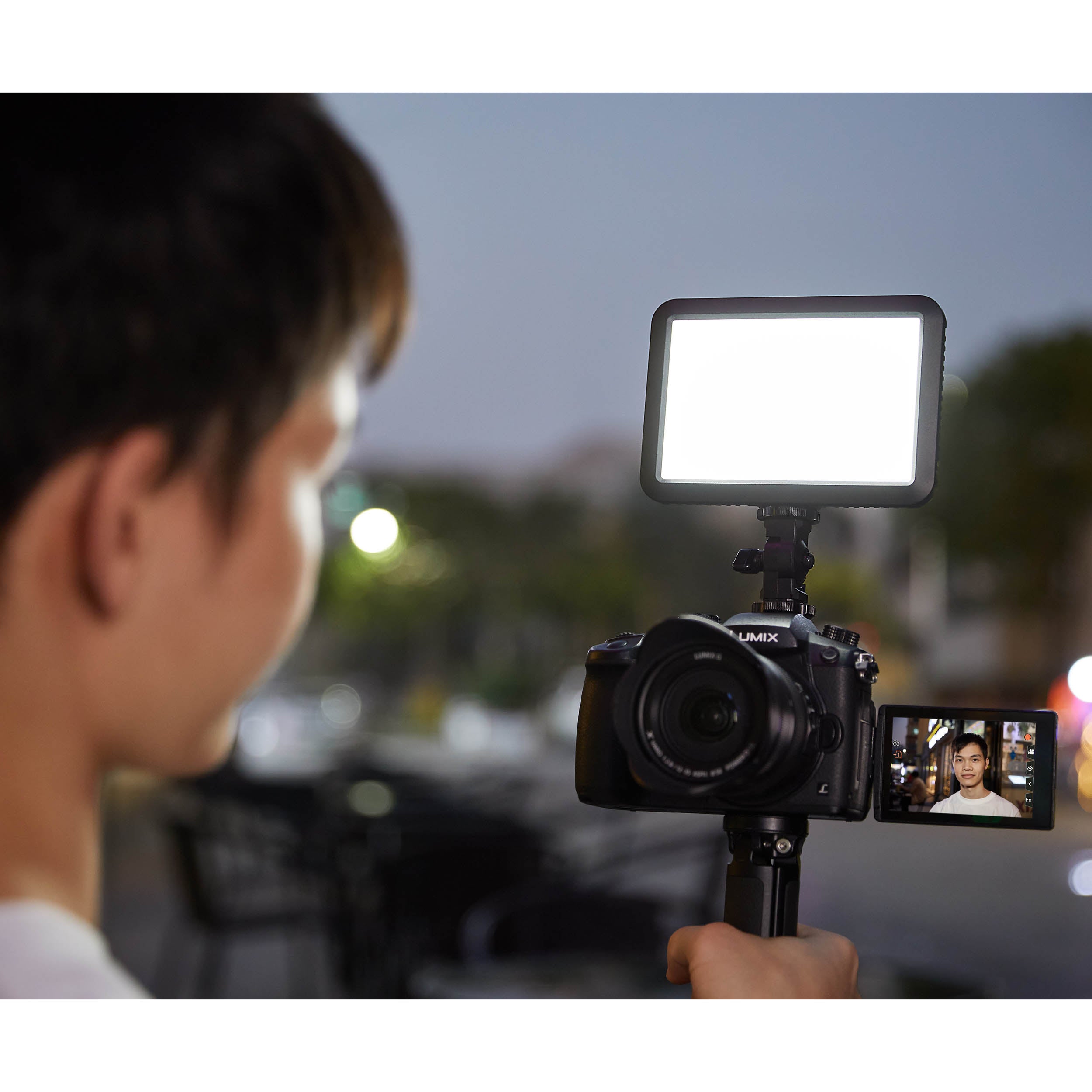 Godox LDP8D On-Camera LED Video Light - 5600K Daylight Balanced Continuous Lighting for Photography, YouTube & Vlogging (Perfect for Indoor/Outdoor Shooting, Interviews & Content Creation)