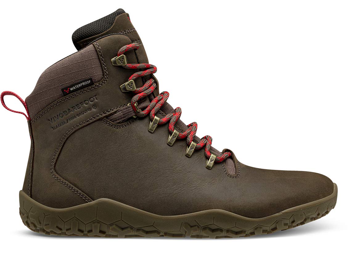 Vivobarefoot Men's Hiking Boots - Lightweight Waterproof Trail Shoes for Outdoor Adventures - Perfect for Camping, Trekking & Mountain Climbing