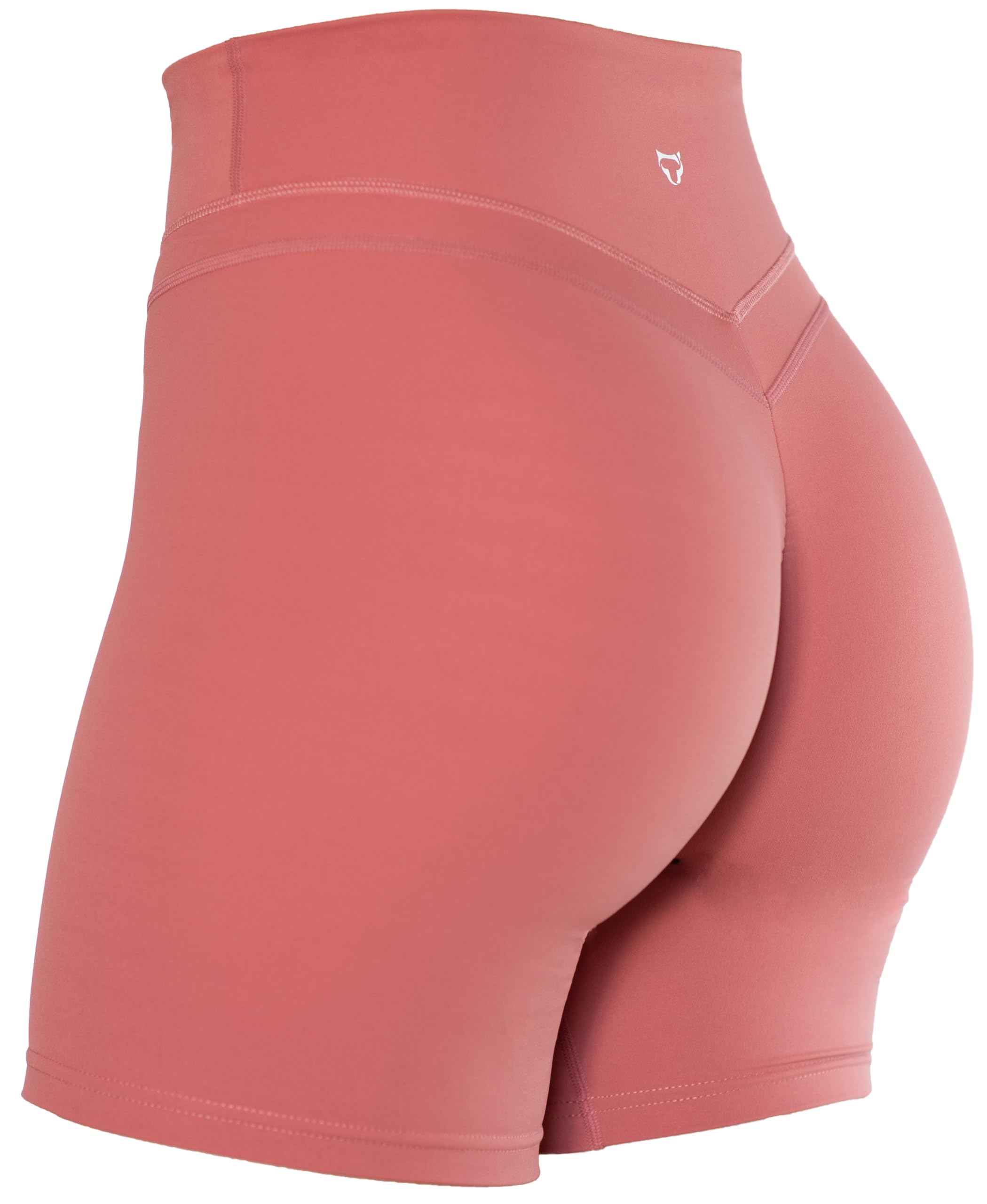 TomTiger High Waist Yoga Shorts for Women - Tummy Control Workout Biker Shorts with Butt Lifting Design | Perfect for Yoga, Gym, Running & Lounge Wear