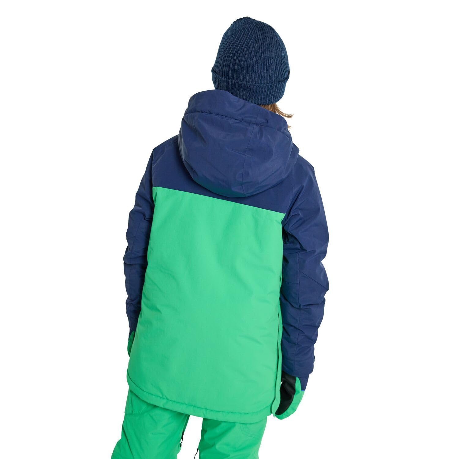 Burton Kids' Frostner 2L Anorak Snow Jacket - Waterproof Winter Coat for Boys & Girls - Warm Insulated Snowsuit for Skiing, Snowboarding & Outdoor Adventures