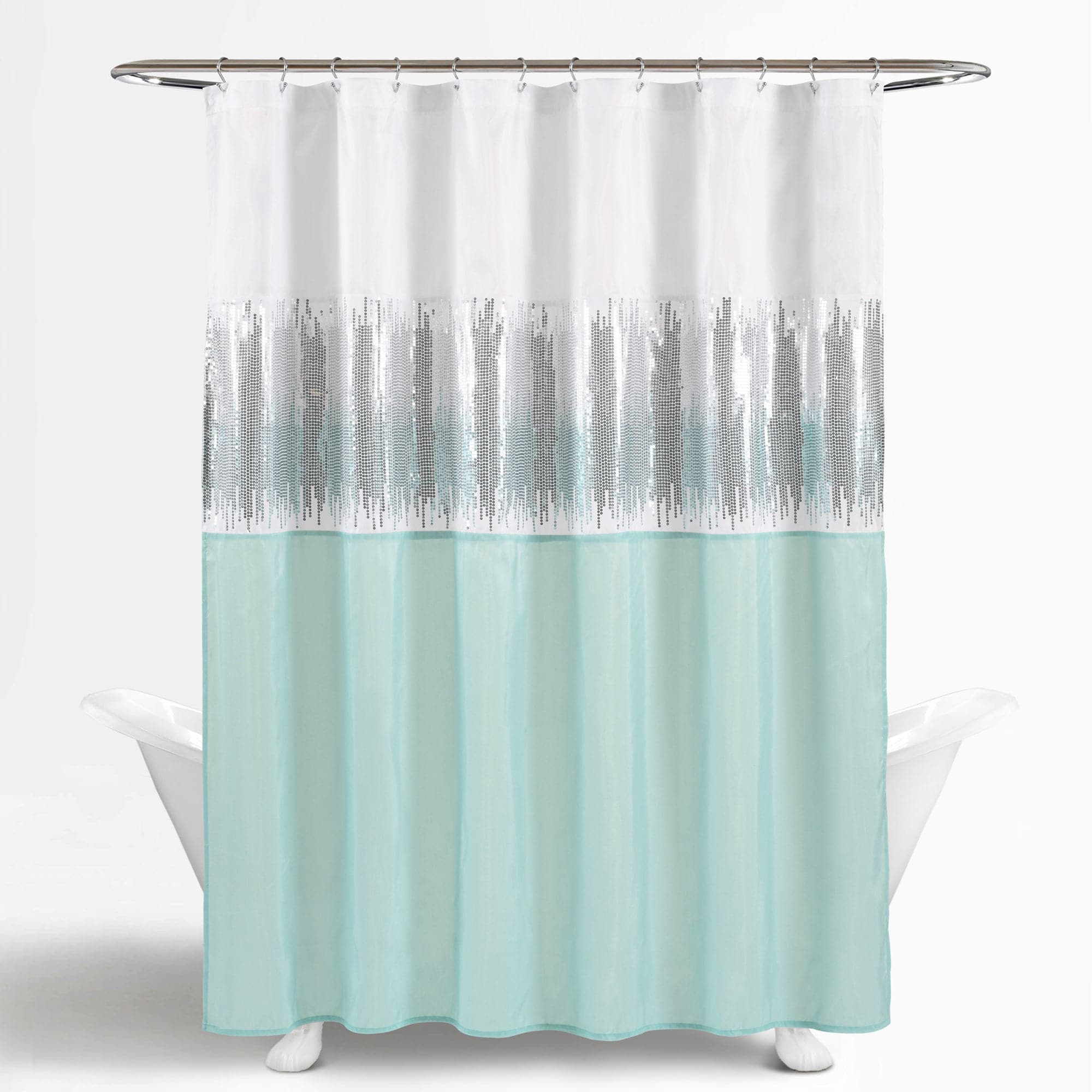 Starry Night Sky Shower Curtain - Waterproof Bathroom Decor with Galaxy Design - Perfect for Space Themed Bathrooms & Kids' Rooms