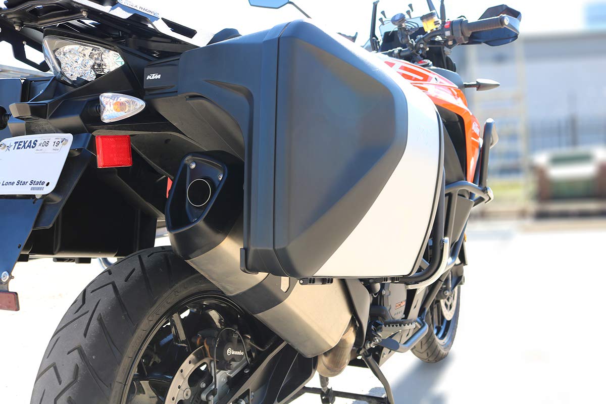 T-Rex Racing Motorcycle Luggage Guards for KTM 1190 Adventure & 1290 Super Adventure R/S/T - Durable Orange Side Case Protectors | Perfect for Off-Road Touring & Adventure Riding