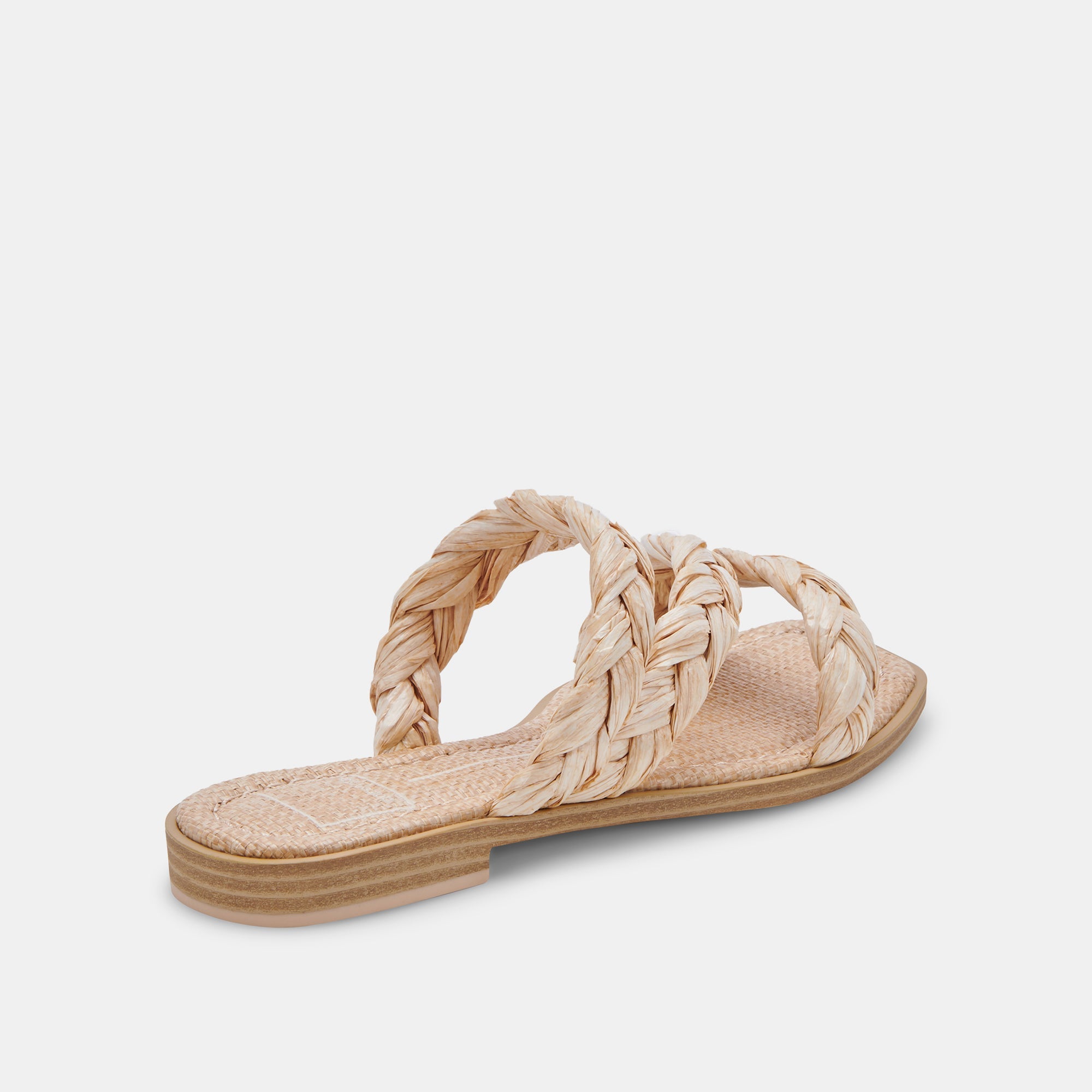 IMAN SANDALS Women's Lightweight Natural Raffia Sandals - Comfortable Summer Beach Shoes for Walking, Vacation & Outdoor Activities