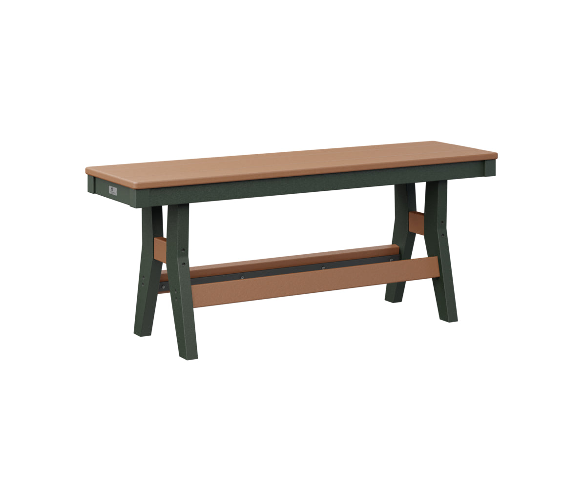Berlin Gardens Harbor 44 Dining Bench - Outdoor Patio Furniture, Weather-Resistant Wooden Dining Bench for Garden, Deck, Backyard - Perfect for Entertaining and Relaxing
