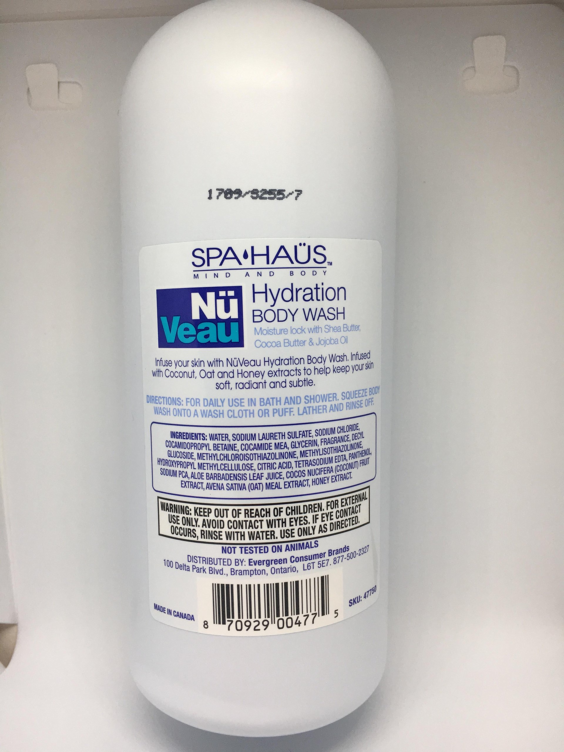 Spa Haus Hydrating Body Wash - 32 oz Moisturizing Shower Gel for Dry Skin - Perfect for Post-Workout, Spa Day & Daily Relaxation