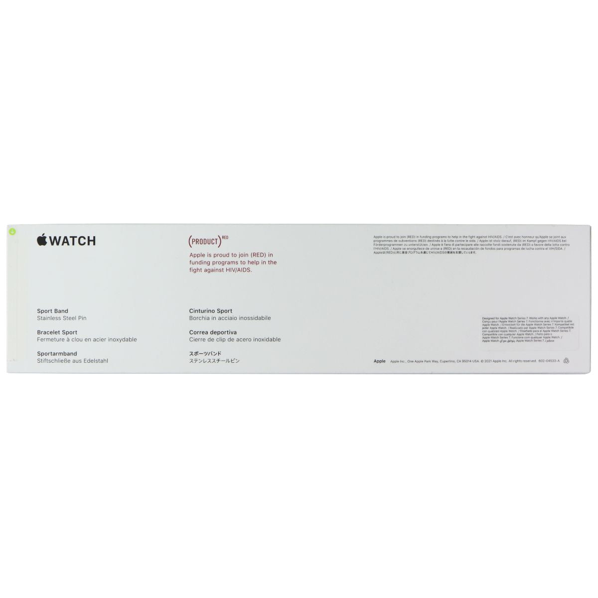 Apple Watch Sport Band 41mm - Compatible with 38mm, 40mm, 41mm Models (5th Gen) - Vibrant Red Color - Complete Set with Original Packaging - Perfect for Workouts, Running & Everyday Wear