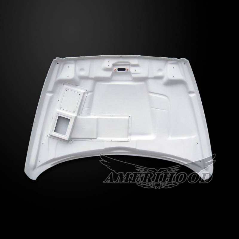 Amerihood CLG Functional Ram Air Hood for Dodge Ram 2500 (2003-2009) - High-Performance Cooling & Style Upgrade for Off-Road & Towing