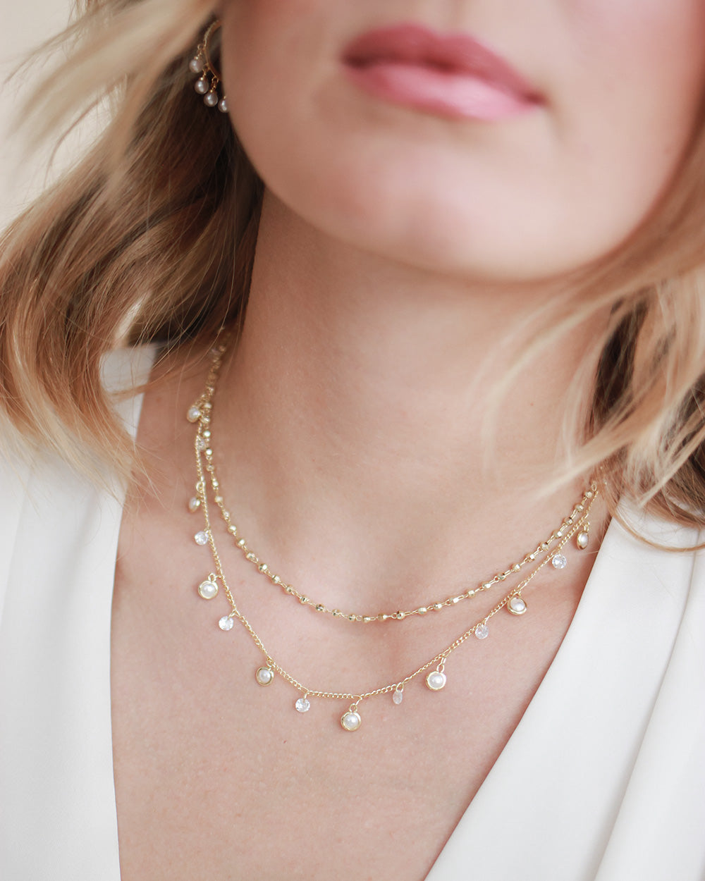 Layered Necklace for Women - Trendy Gold & Silver Stackable Necklaces for Everyday Wear | Perfect for Casual Outfits, Date Nights & Gifting