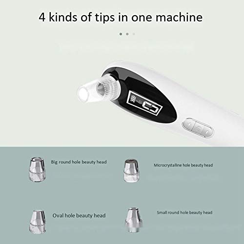 Qutsvosh Blackhead Remover Vacuum - Deep Pore Cleanser for Acne & Pimple Removal - Facial Spa Skin Care Beauty Tool (Green) - Perfect for At-Home Skincare Routine & Spa Treatments