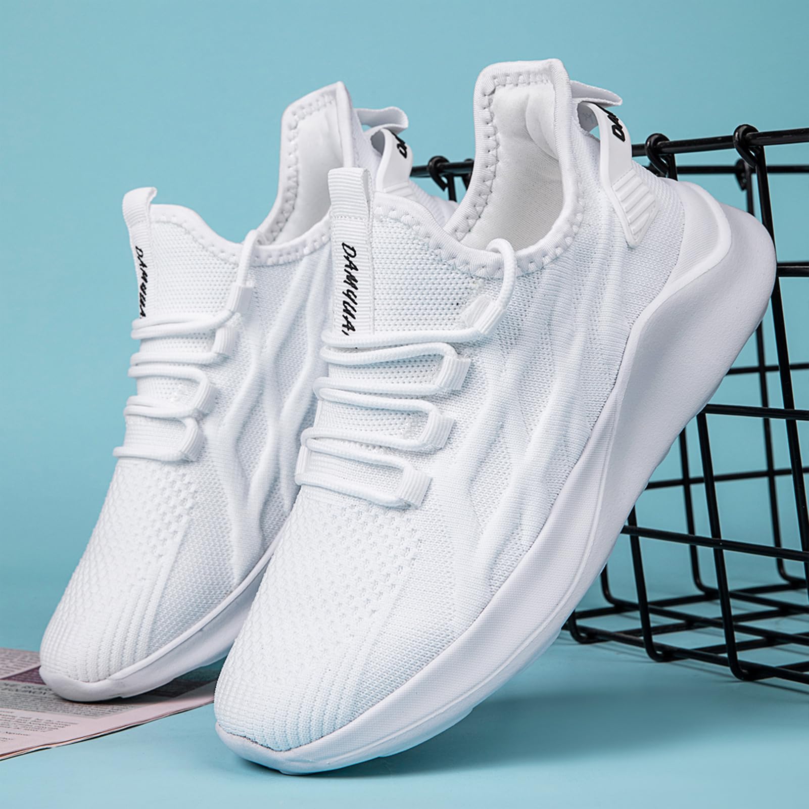 ZMBCYG Women's Running Shoes - Lightweight Slip-On Sneakers for Walking, Gym, Work & Tennis | Comfortable Casual Sports Shoes for Women | Perfect for Workouts, Jogging & Daily Wear