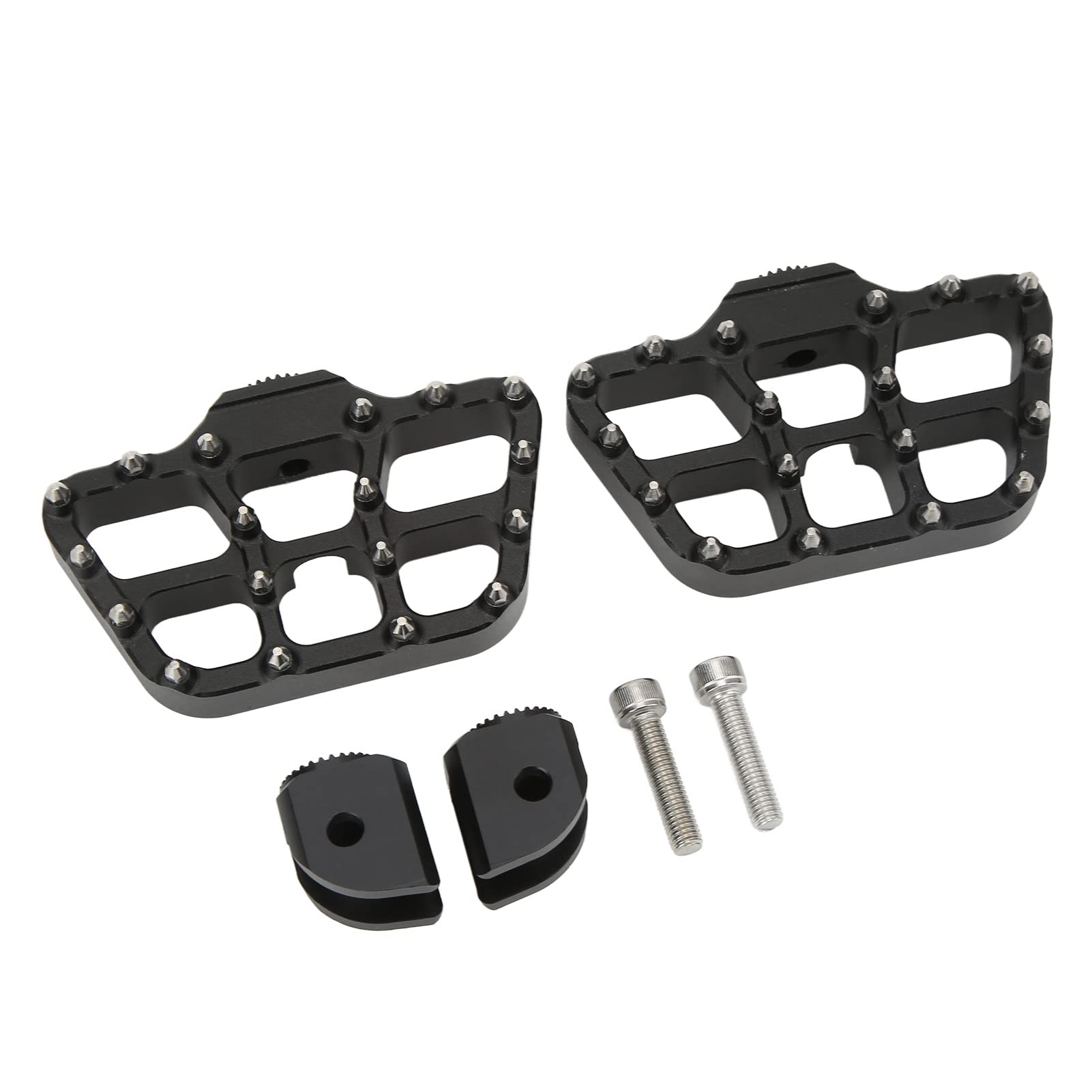 Durable Motorcycle Footpeg - High Strength Rust Resistant for Motorbike (Silver) - Perfect for Long Rides