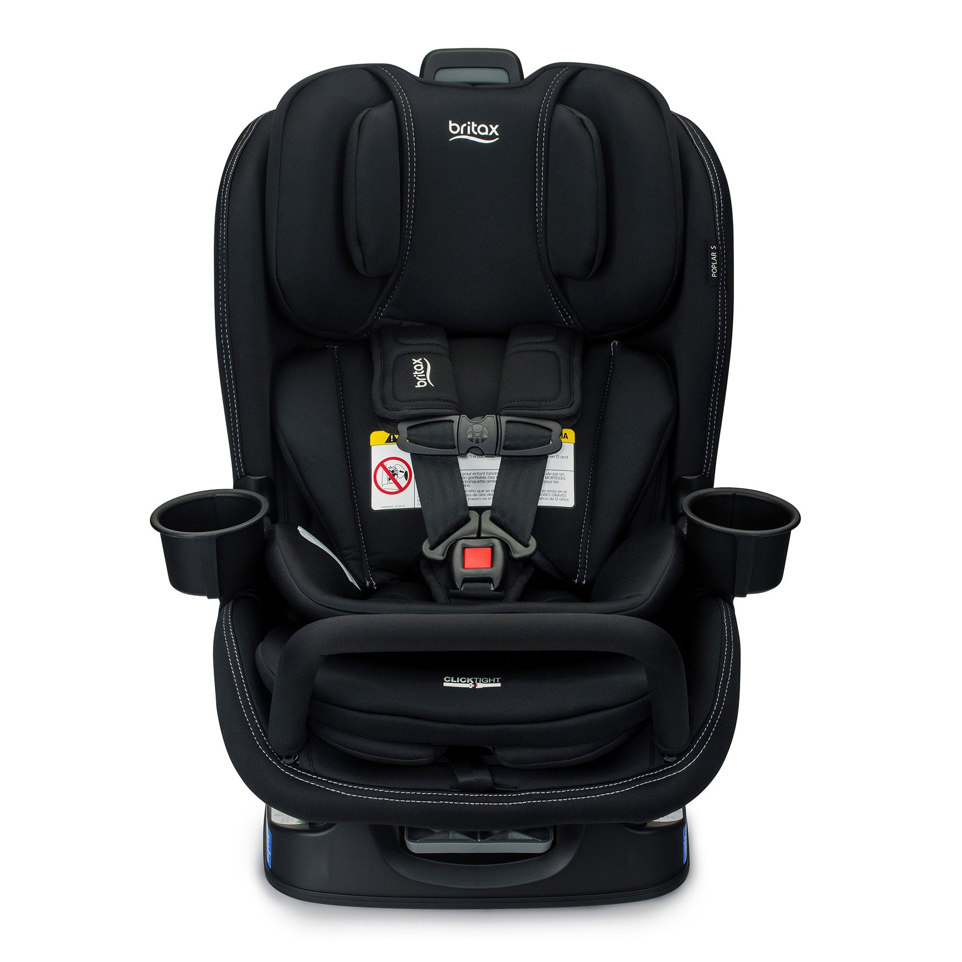 Britax Poplar S ClickTight Convertible Car Seat - Safe & Comfortable for Infants to Toddlers (5-65 lbs) - Easy Installation for Cars, SUVs & Minivans - Perfect for Travel & Daily Commute