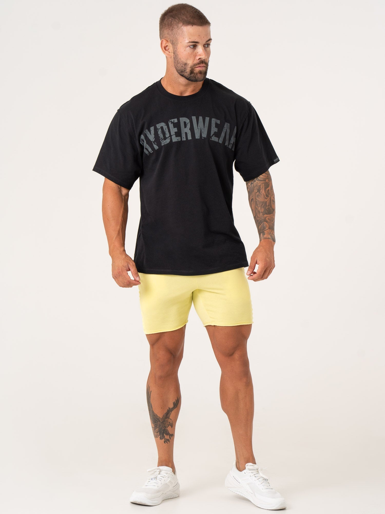 Force 6 Track Shorts - Lightweight Running Shorts for Men & Women | Quick-Dry Breathable Athletic Shorts with Pockets | Perfect for Gym, Jogging & Outdoor Sports (Lemon Yellow)