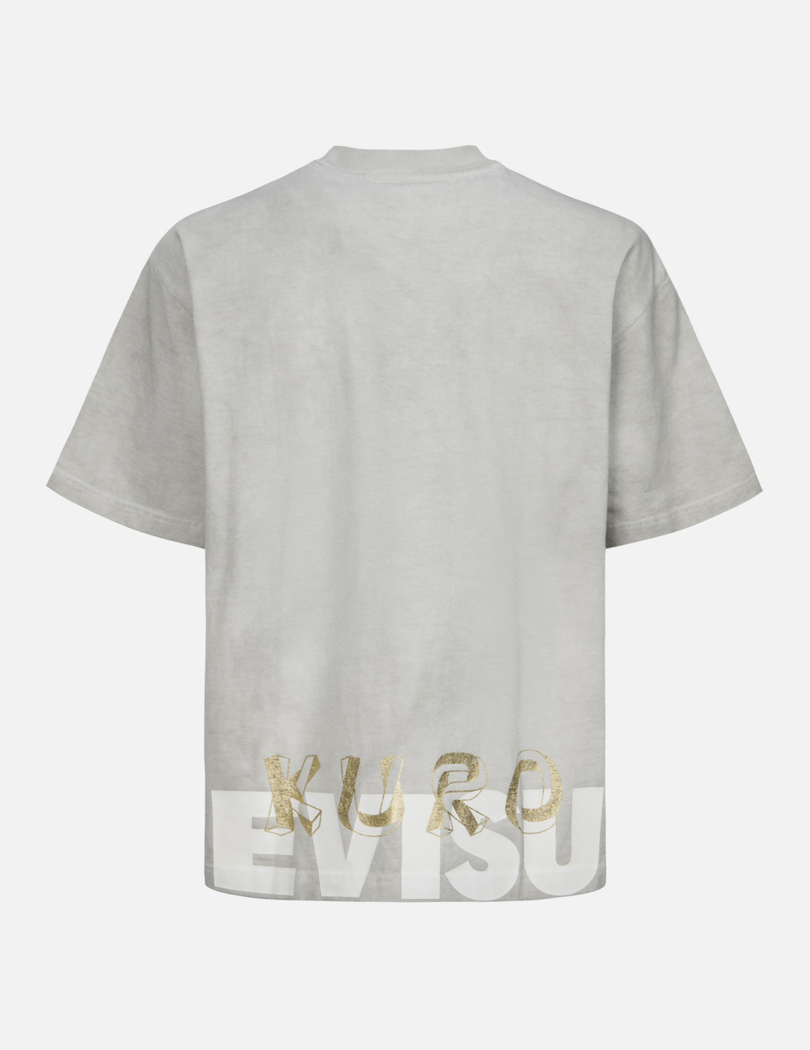 Trendy Spray Dyed Multi Logo Print Loose Fit T-Shirt for Men & Women | Casual Streetwear, Summer Outfits & Graphic Tee Fashion