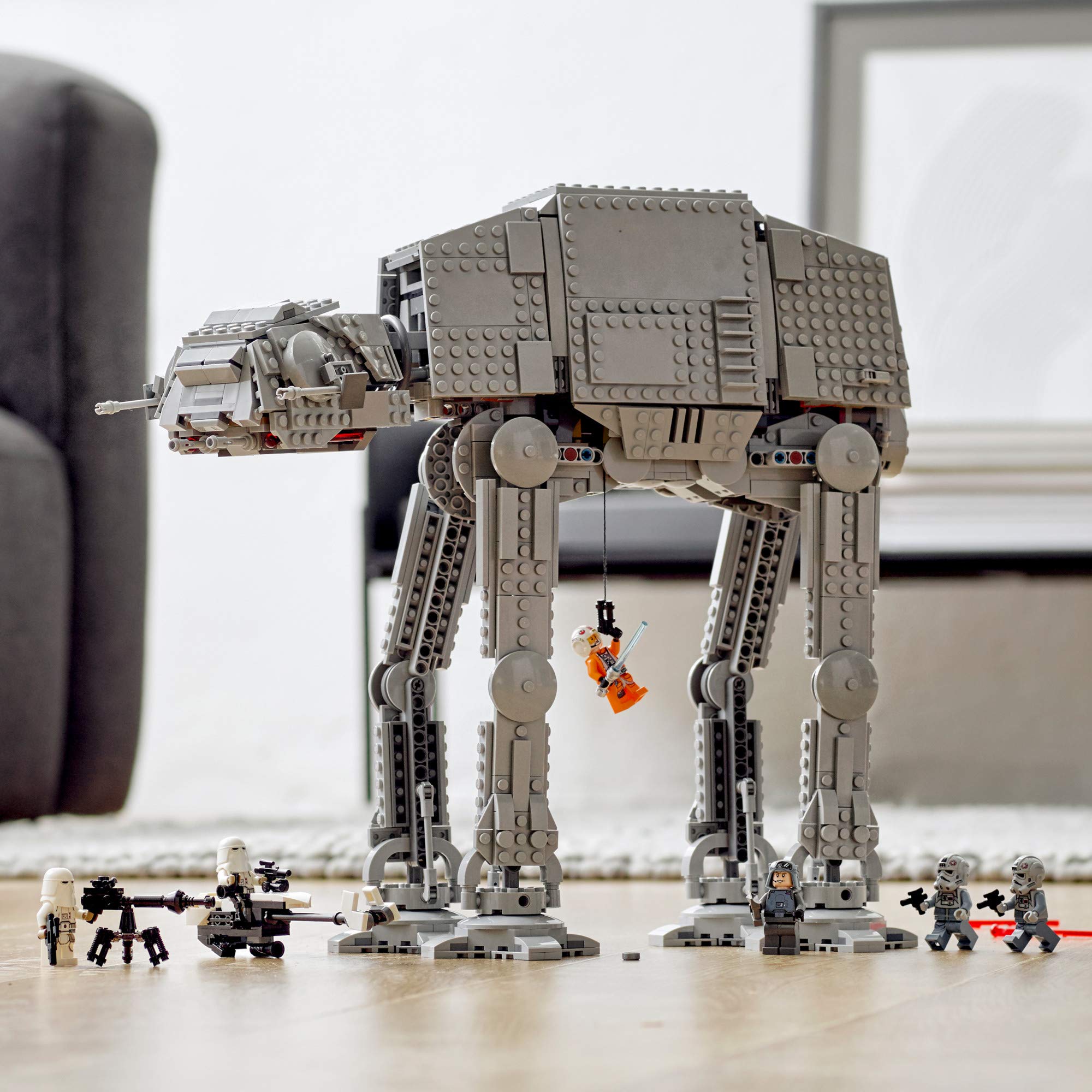 LEGO Star Wars AT-AT 75288 Building Kit (1,267 Pieces) - Ultimate Collector Set for Adults & Kids, Perfect for Star Wars Fans to Role-Play Missions & Display - Great Gift for Christmas, Birthday & Collectors | Recreate Empire Strikes Back Scenes & Galactic Battles