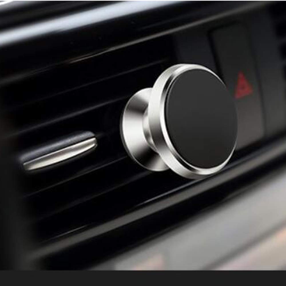 360° Magnetic Car Phone Holder Mount - Universal Strong Magnet Air Vent & Dashboard Phone Stand for iPhone, Samsung & GPS Devices | Perfect for Driving, Commuting & Hands-Free Navigation