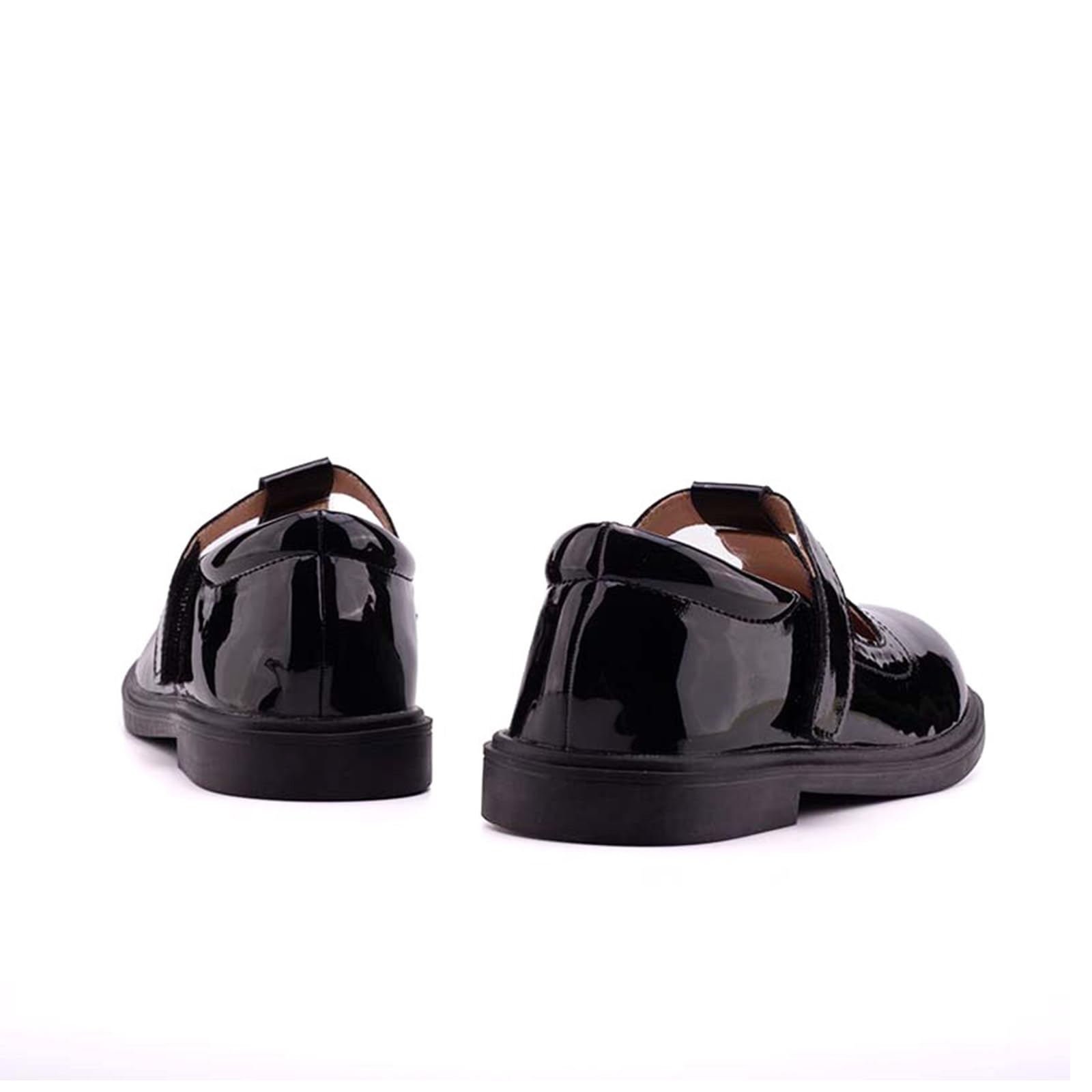 Black Mary Jane Shoes for Girls - School Uniform Shoes, Wednesday Addams Style, Wedding & Party Flats - Perfect for School, Dress-Up & Special Occasions