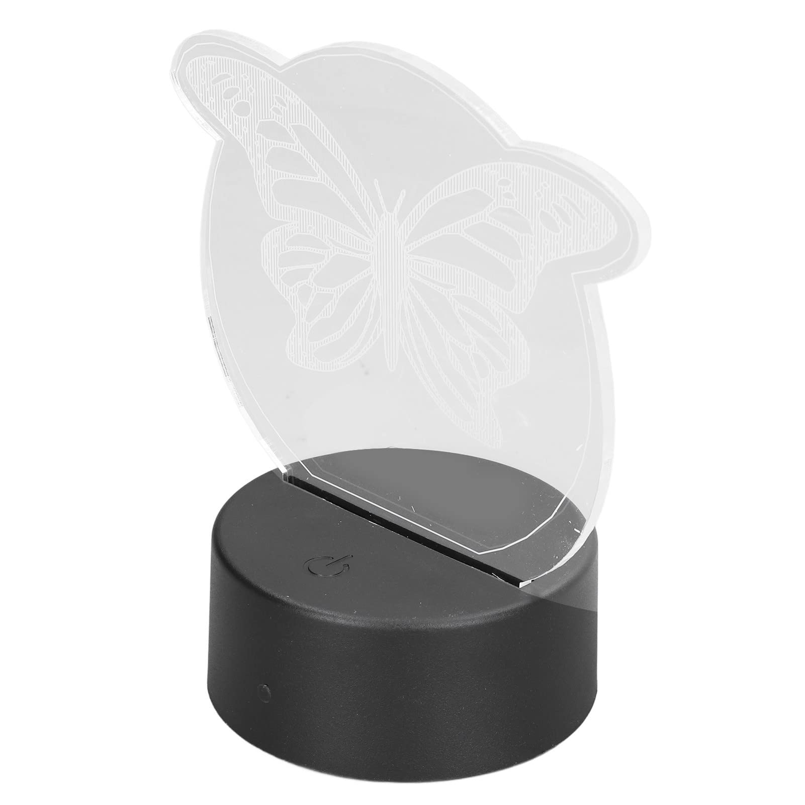 3D Night Light with Vivid Shapes - Battery Powered LED Lamp for Bedroom, Kids Room, Nursery & Home Decor - Perfect for Nighttime Reading, Relaxation & Creating a Cozy Atmosphere