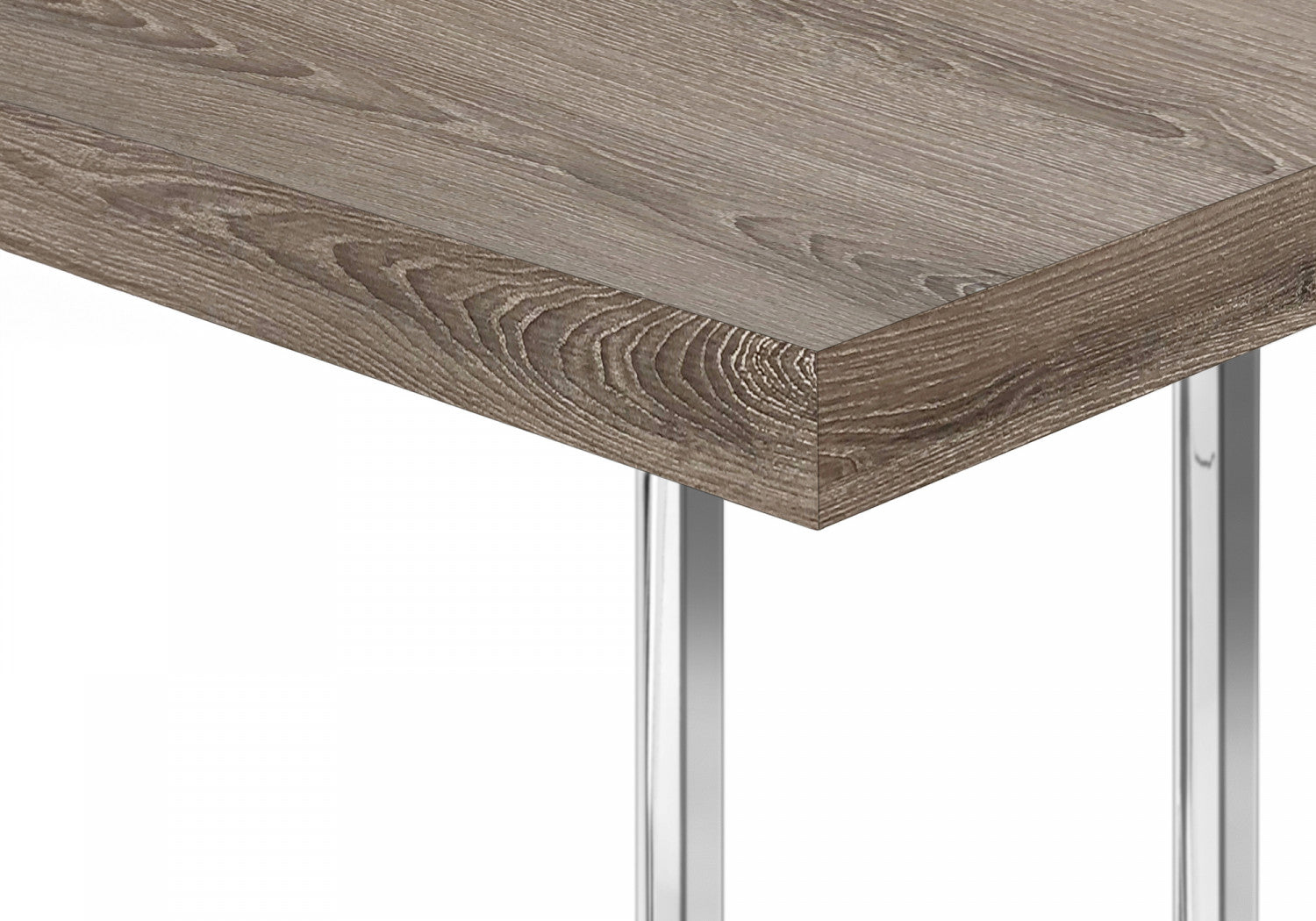 Rustic Cedar Side Table in Taupe - Small End Table for Living Room, Bedroom, or Patio - Natural Wood Nightstand with Sturdy Design
