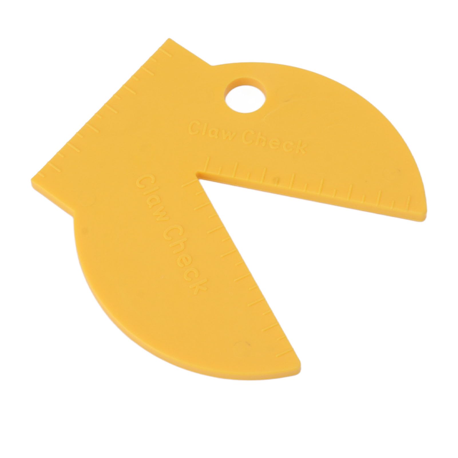 JUOPZKENN Hoof Claw Check Gauge - Durable Engineering Plastic Measurement Tool for Cattle Cow Hoof Trimming - Veterinary Farm Equipment for Accurate Diagnosis & Livestock Care
