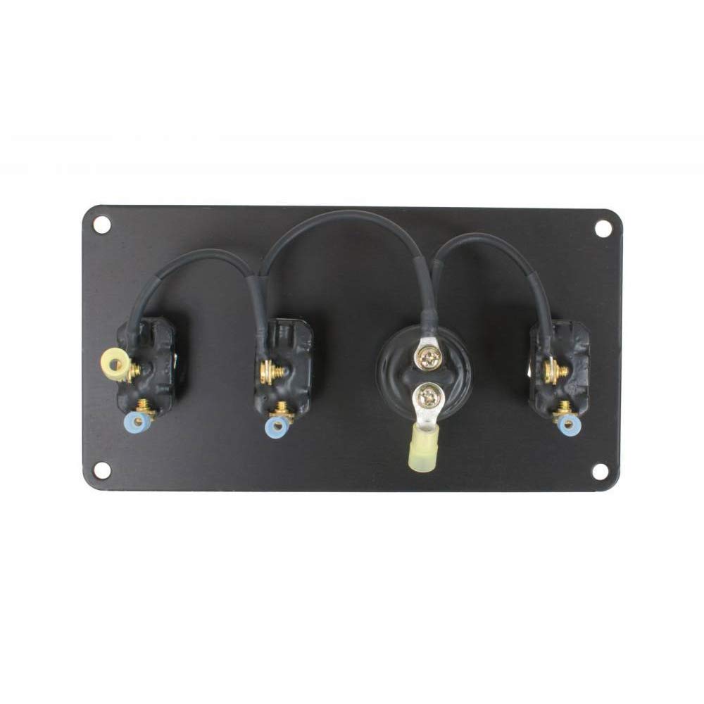Joes Racing Products 46120 6-Gang Switch Panel for Cars & Trucks - Waterproof Toggle Switches for Off-Road, Marine & RV Electrical Systems