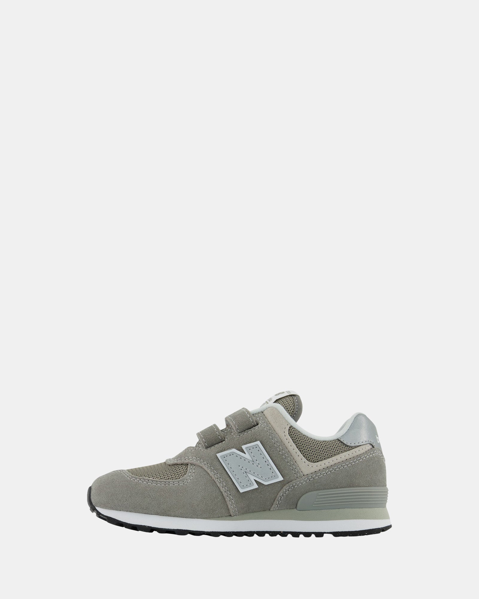 New Balance 574 V1 Self-Fastening Strap Pre-School Sneakers - Light Grey for Toddlers | Comfortable & Durable Kids Shoes for Playground, School & Everyday Wear