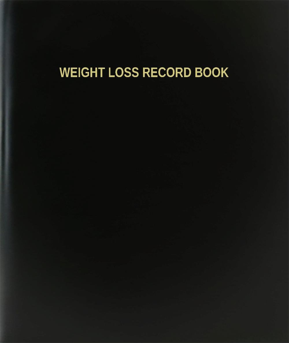 BookFactory Weight Loss Journal - 120 Page Fitness Tracker, 8.5
