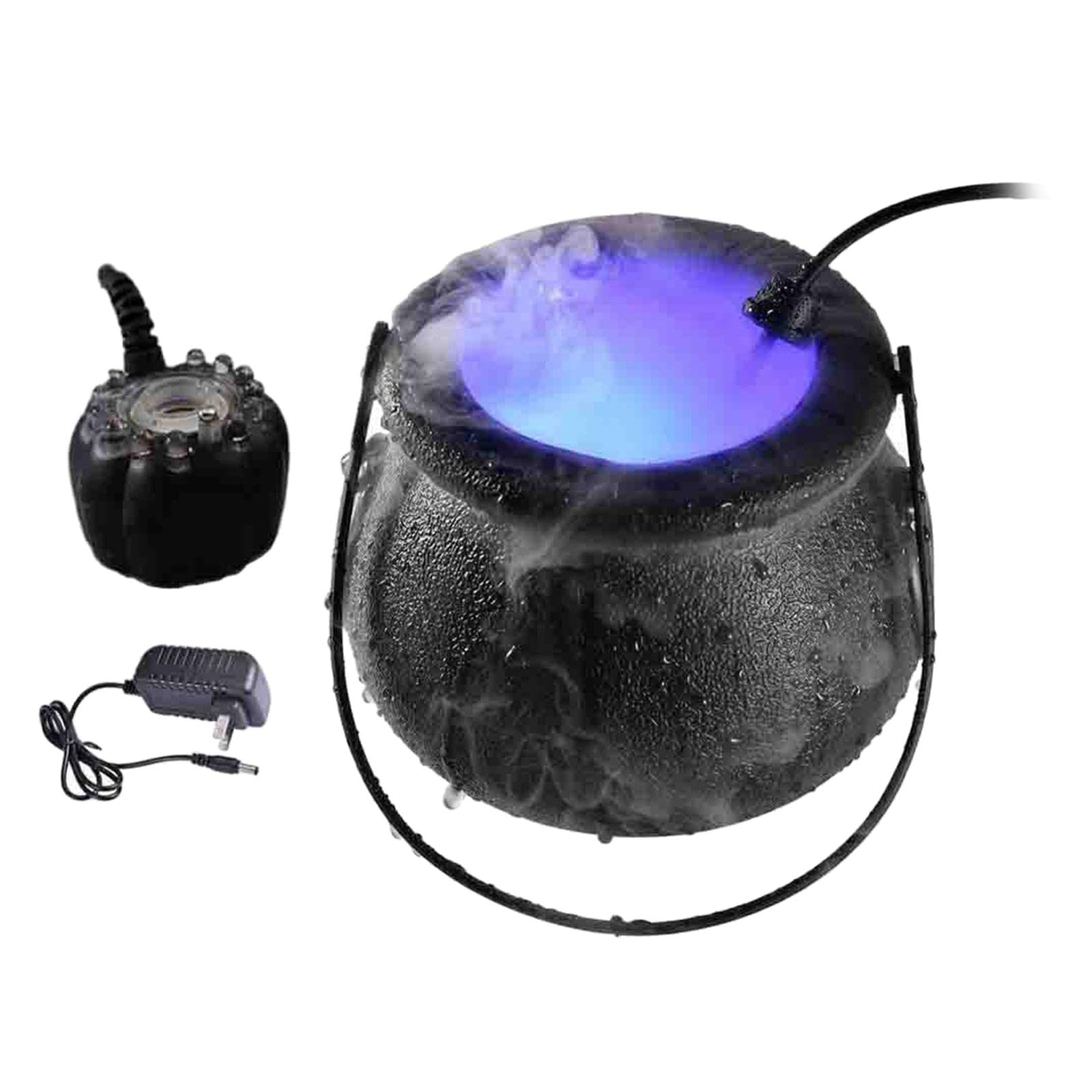 Colcolo Water Fountain Fog Machine - 2 Changing Colors Air Humidifier & Mist Maker for Fish Tanks, Vases, Rockeries, and Outdoor Yards | Perfect for Home Decor, Aquariums, and Garden Water Features