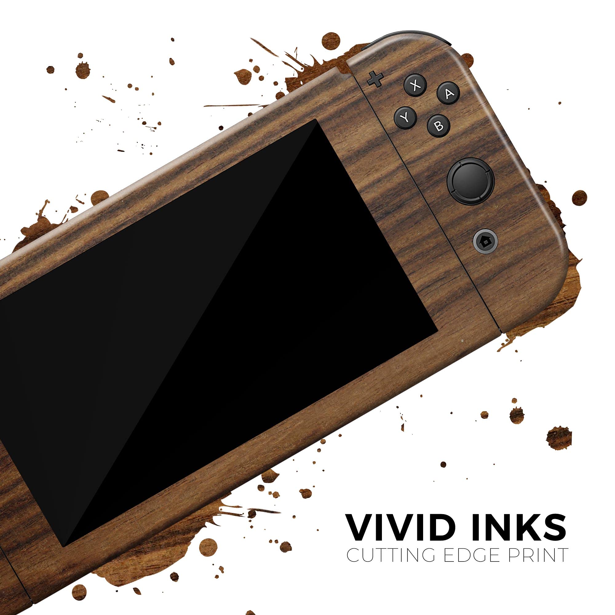 Nintendo Switch Pro Controller Skin - Scratch-Resistant Removable Vinyl Wrap Cover with Woodgrain Design - Compatible with Switch Pro Controller - Perfect for Gaming Protection and Customization