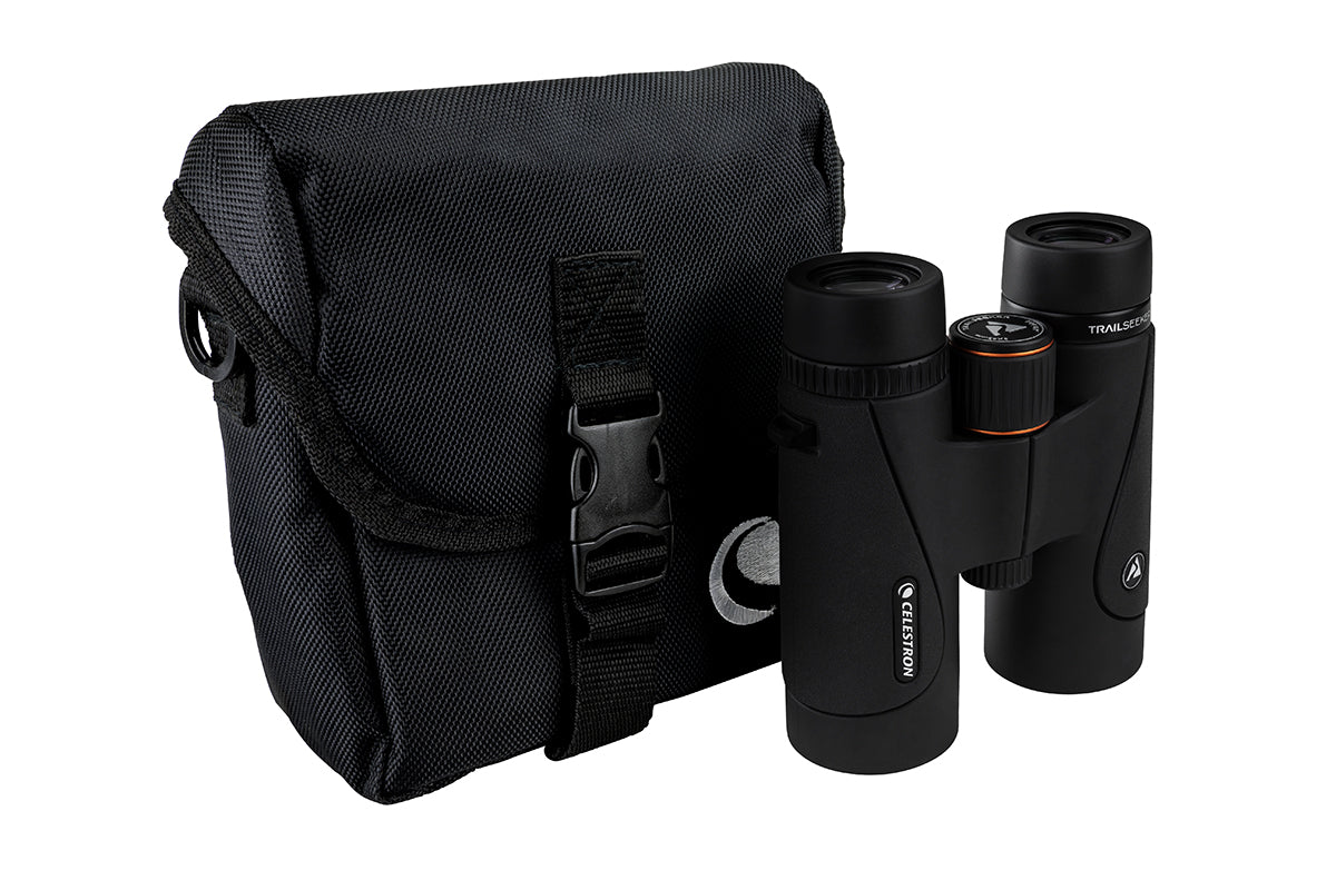 Premium Used TrailSeeker 8x42mm Roof Prism Binoculars - HD Optics for Bird Watching, Hiking & Outdoor Adventures